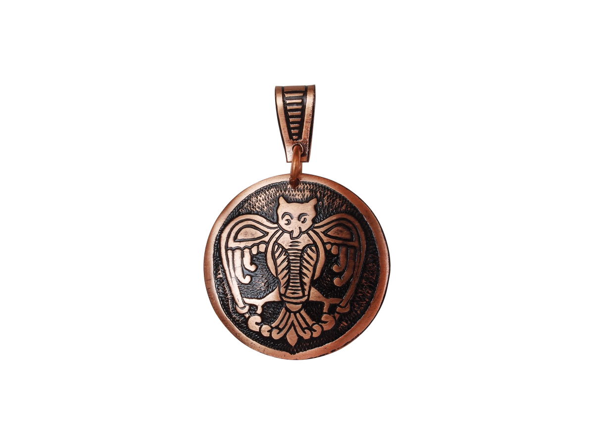 Owl pendant"