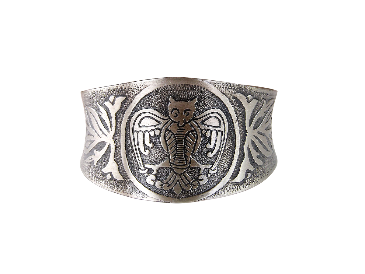 Concave bracelet "Owl"