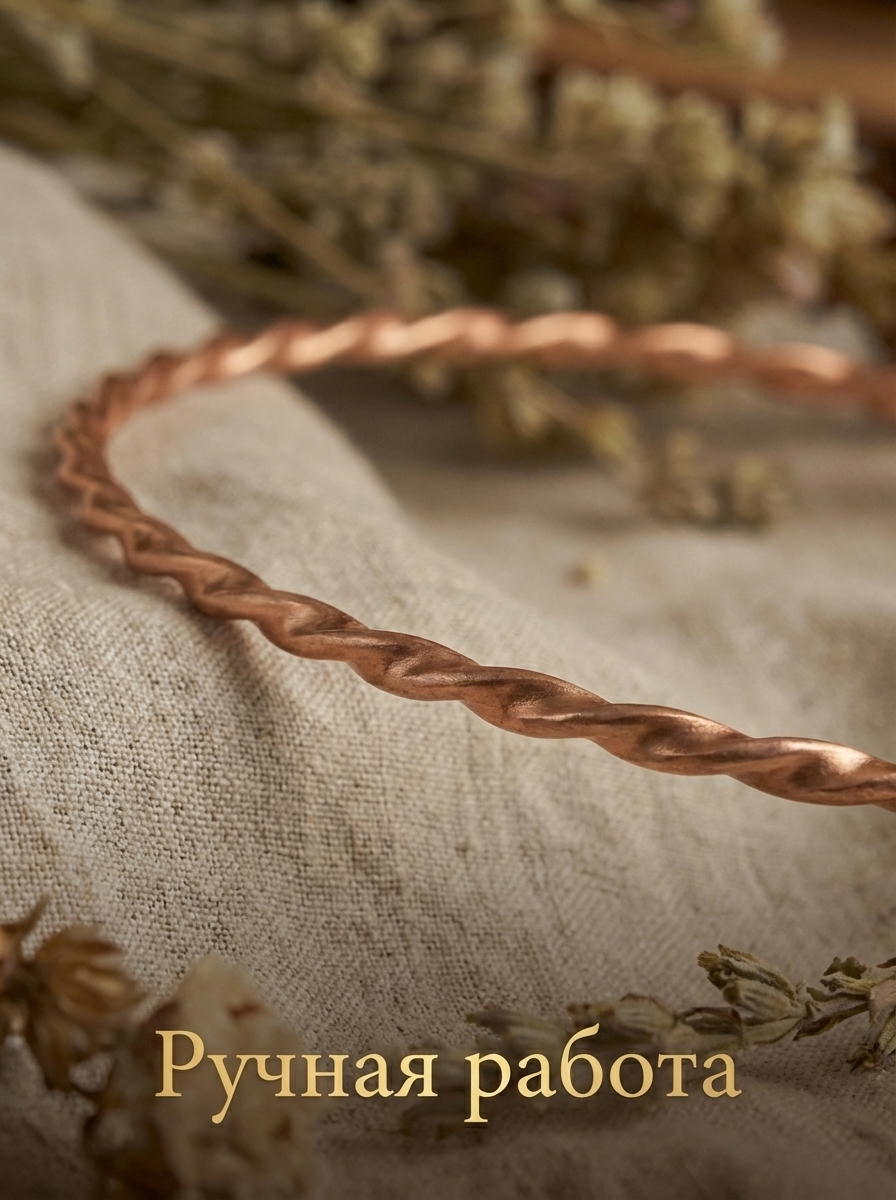 Twisted eyelet with chain