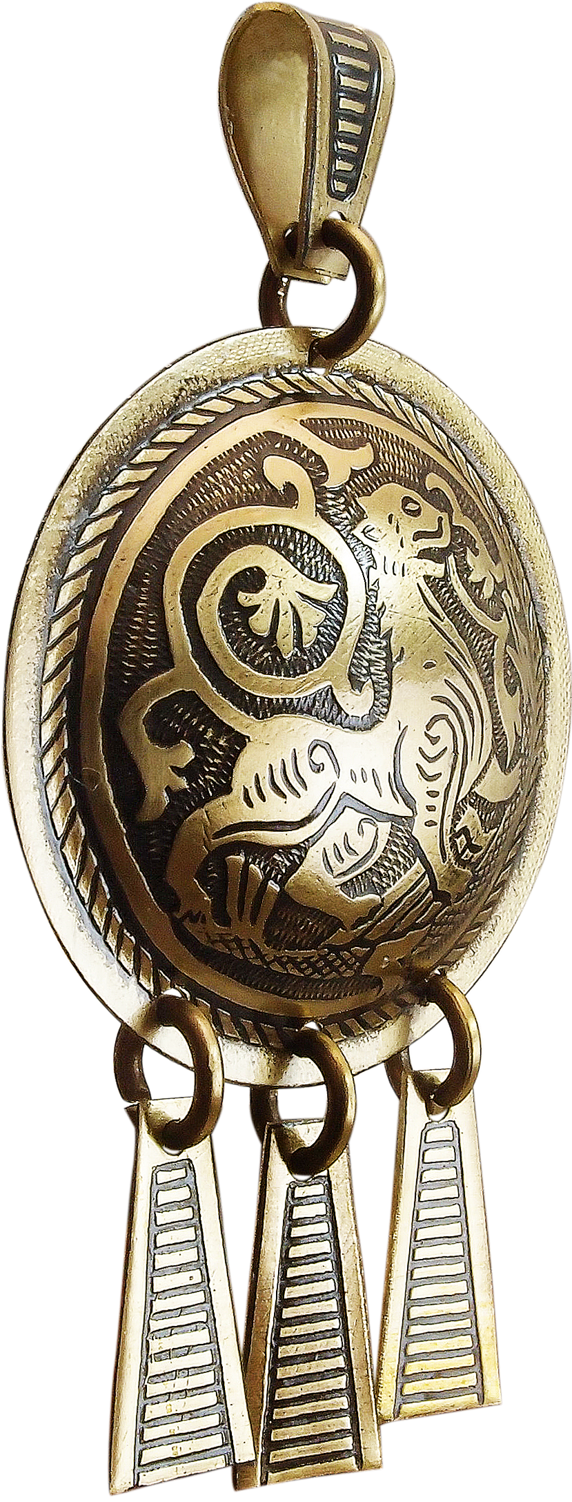 Noisy pendant "Suzdal lion"