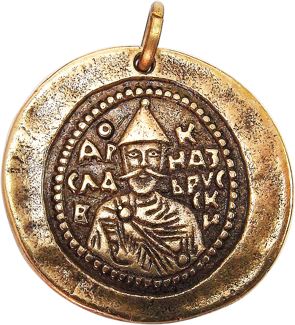 Double-sided pendant "Seal of Yaroslav the Wise"