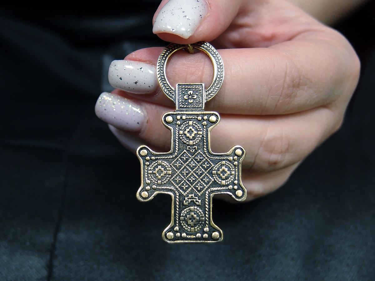 Cross with ornament