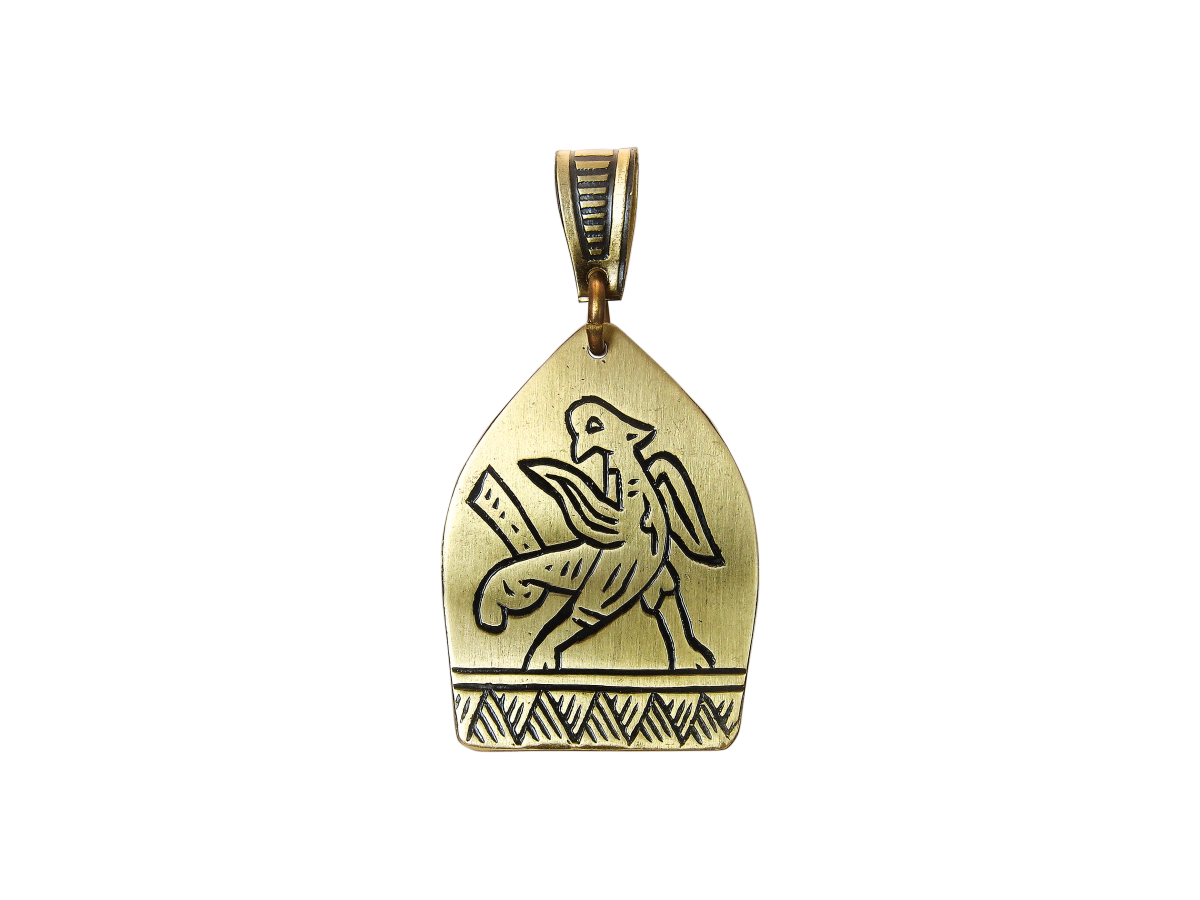 Pendant "Walking bird"